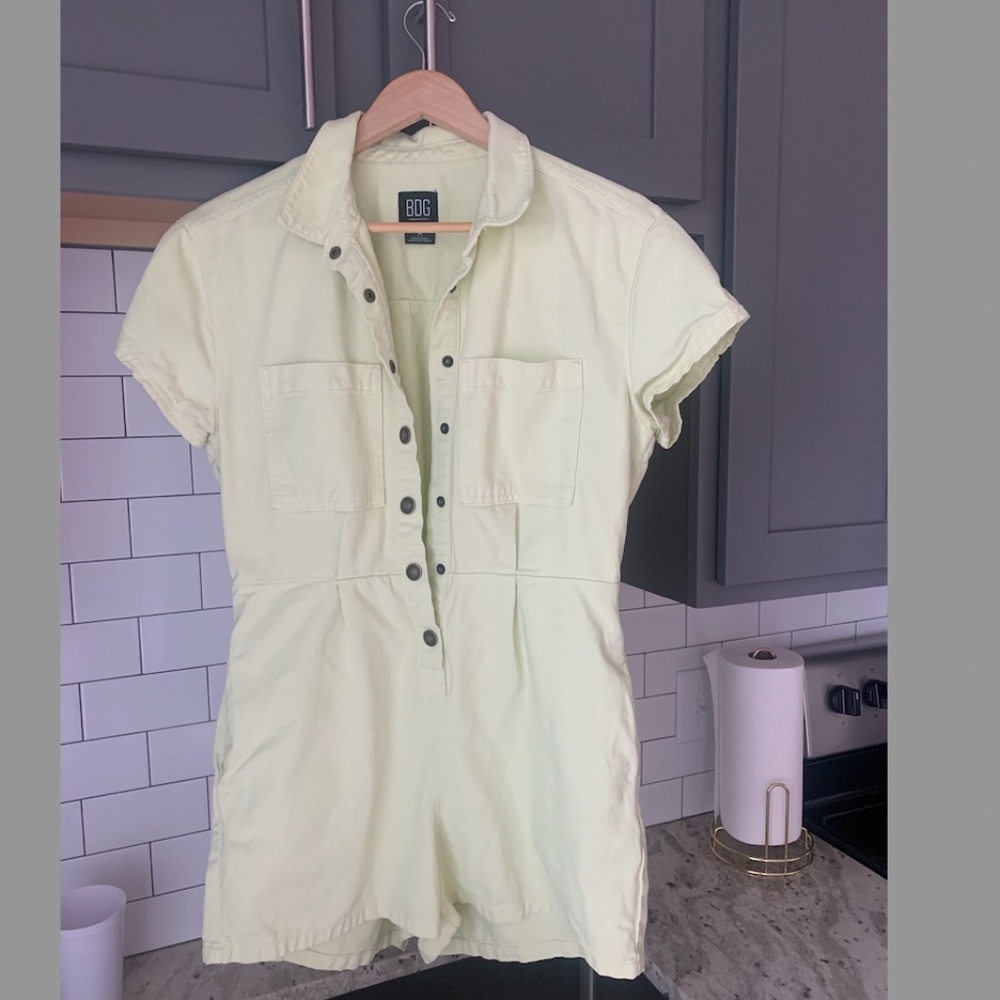 BDG Cargo Yellow Romper